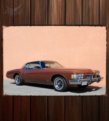 Металлическая табличка Buick Riviera GS Stage-I 455